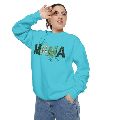 Customizable Comfort Colors Plant Mama Sweatshirt | Personalized Gift for Plant-Loving Moms - Joyful Moments Market