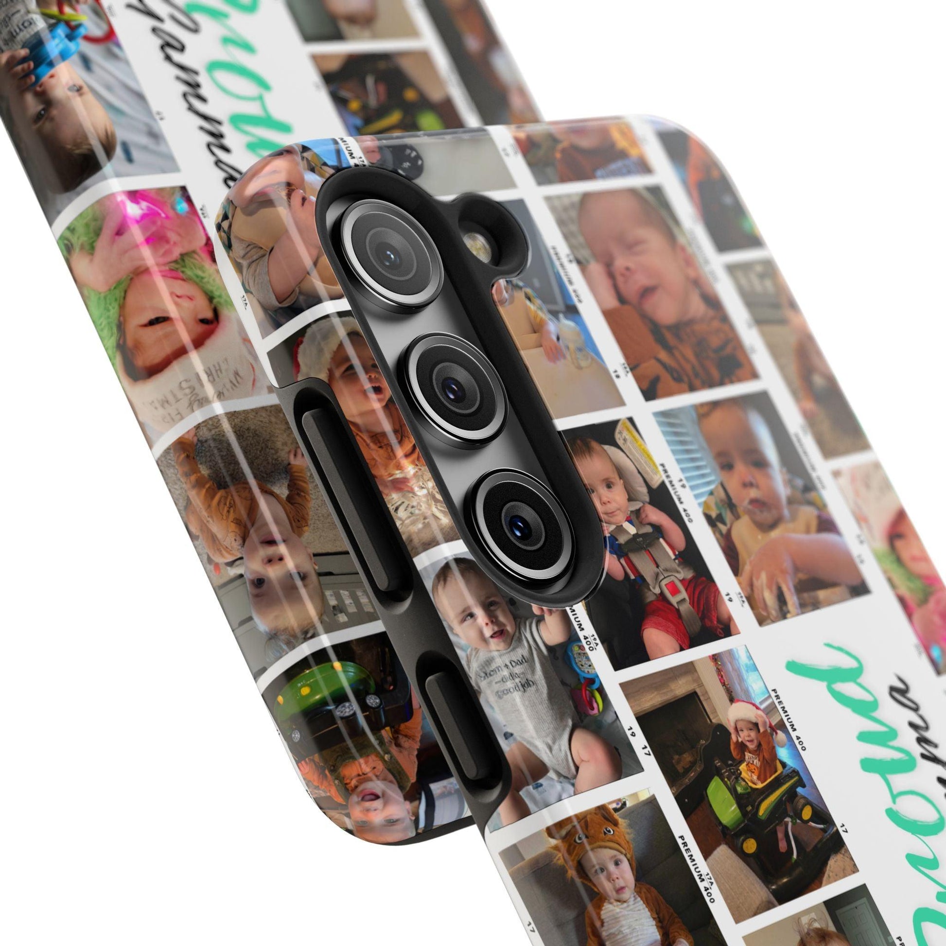 Film Reel Customizable Photo Phone Case | Showcase 23 Pictures & Add Text - Joyful Moments Market