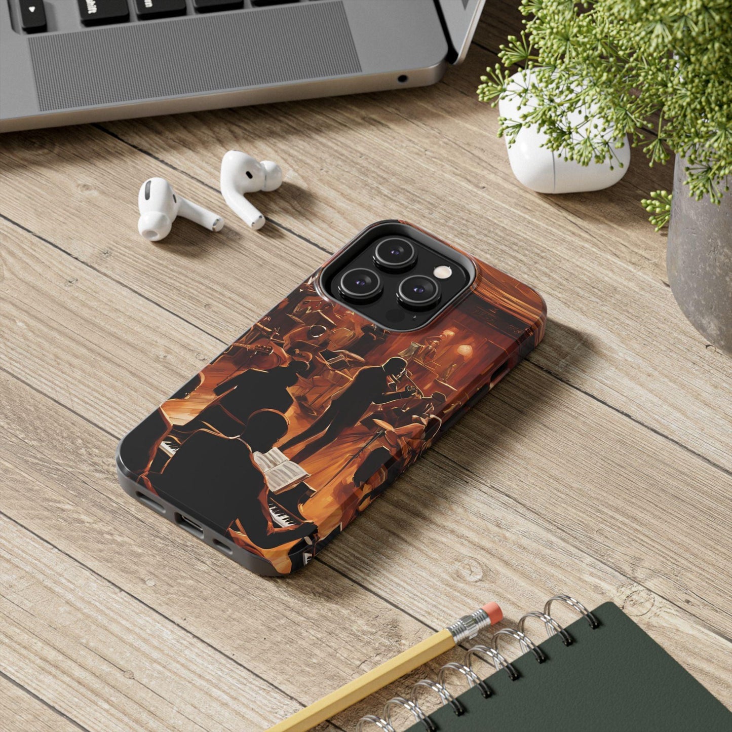 Jazz Club Phone Case | 1920s Vintage Band Design for iPhone & Samsung - Joyful Moments Market