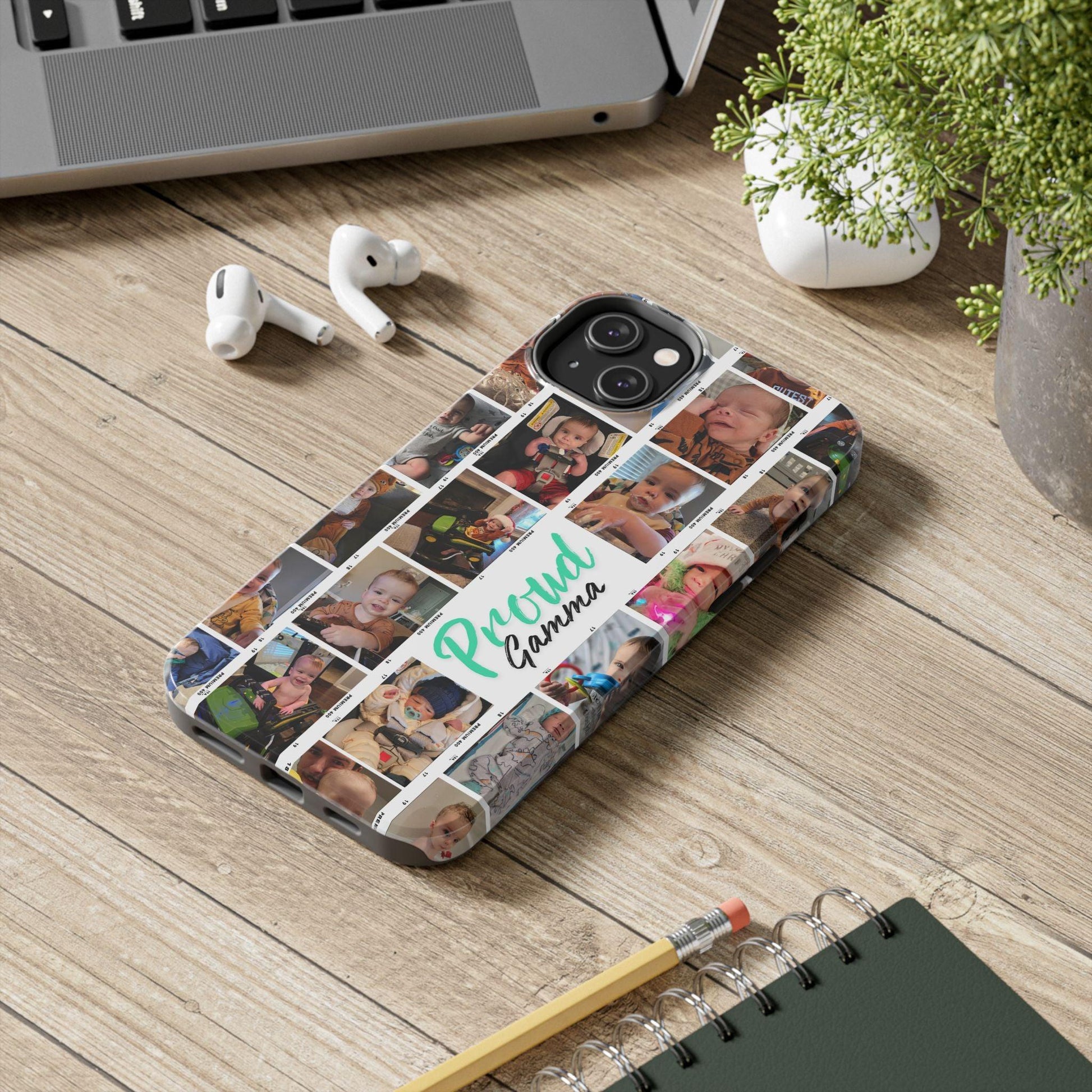 Film Reel Customizable Photo Phone Case | Showcase 23 Pictures & Add Text - Joyful Moments Market