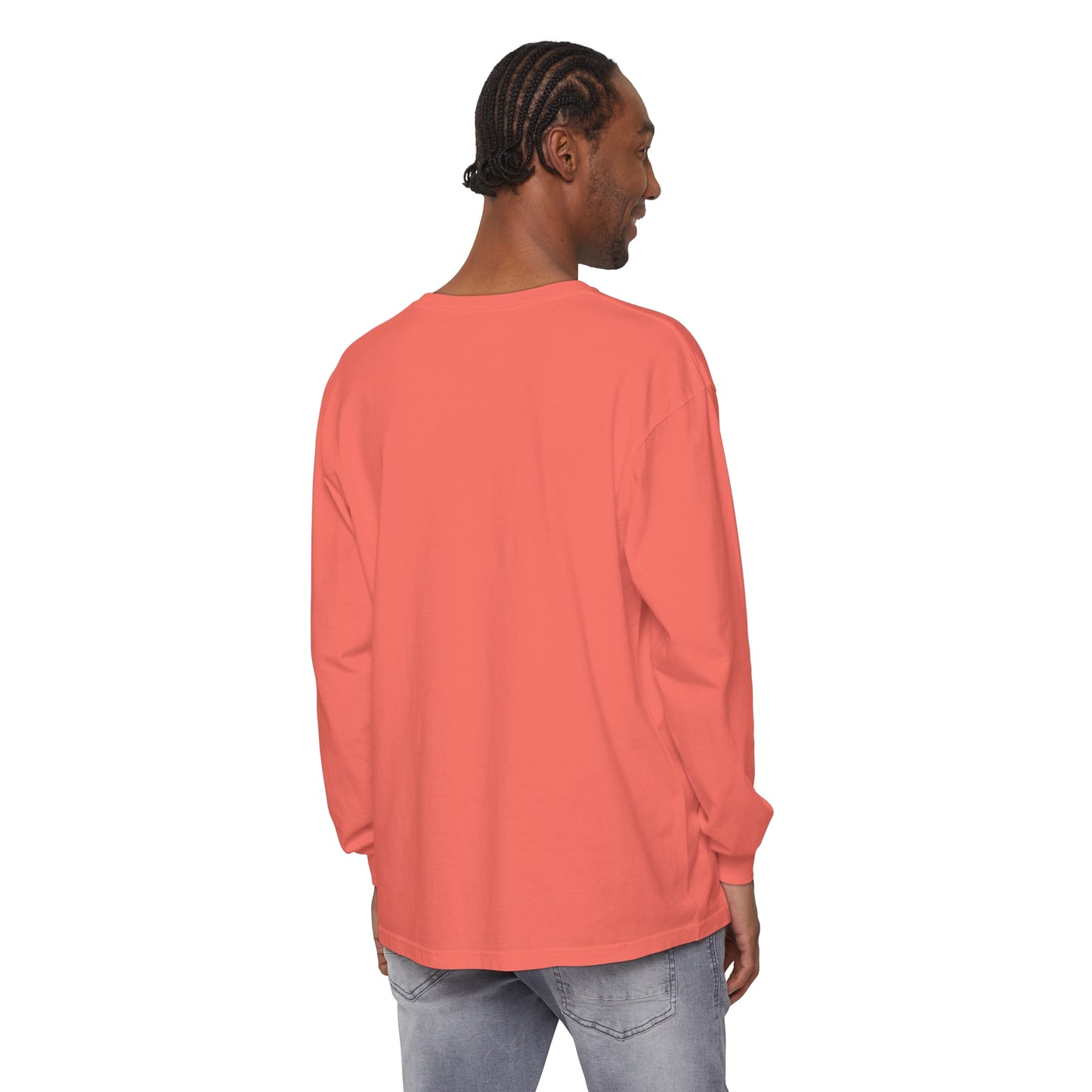 Comfort Colors Long Sleeve T-Shirt | Garment-Dyed Cotton & "New Fear Unlocked" Design - Joyful Moments Market