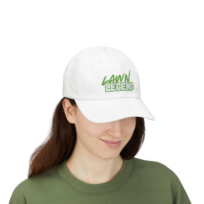 Lawn Legend Hat | Embroidered Cap for Lawn Care Pros and Green Thumb Enthusiasts - Joyful Moments Market