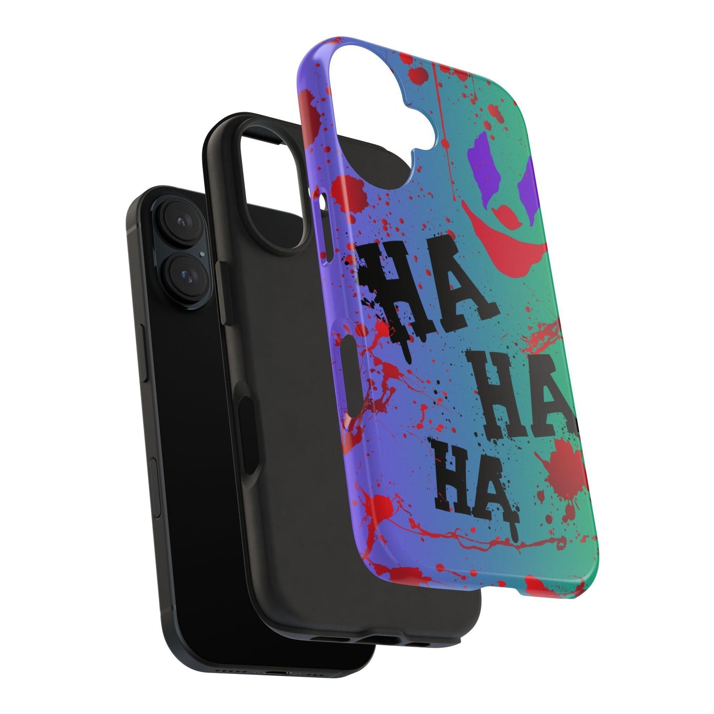 Joker-Inspired Phone Case | Green & Purple Clown Design for iPhone & Samsung - Joyful Moments Market