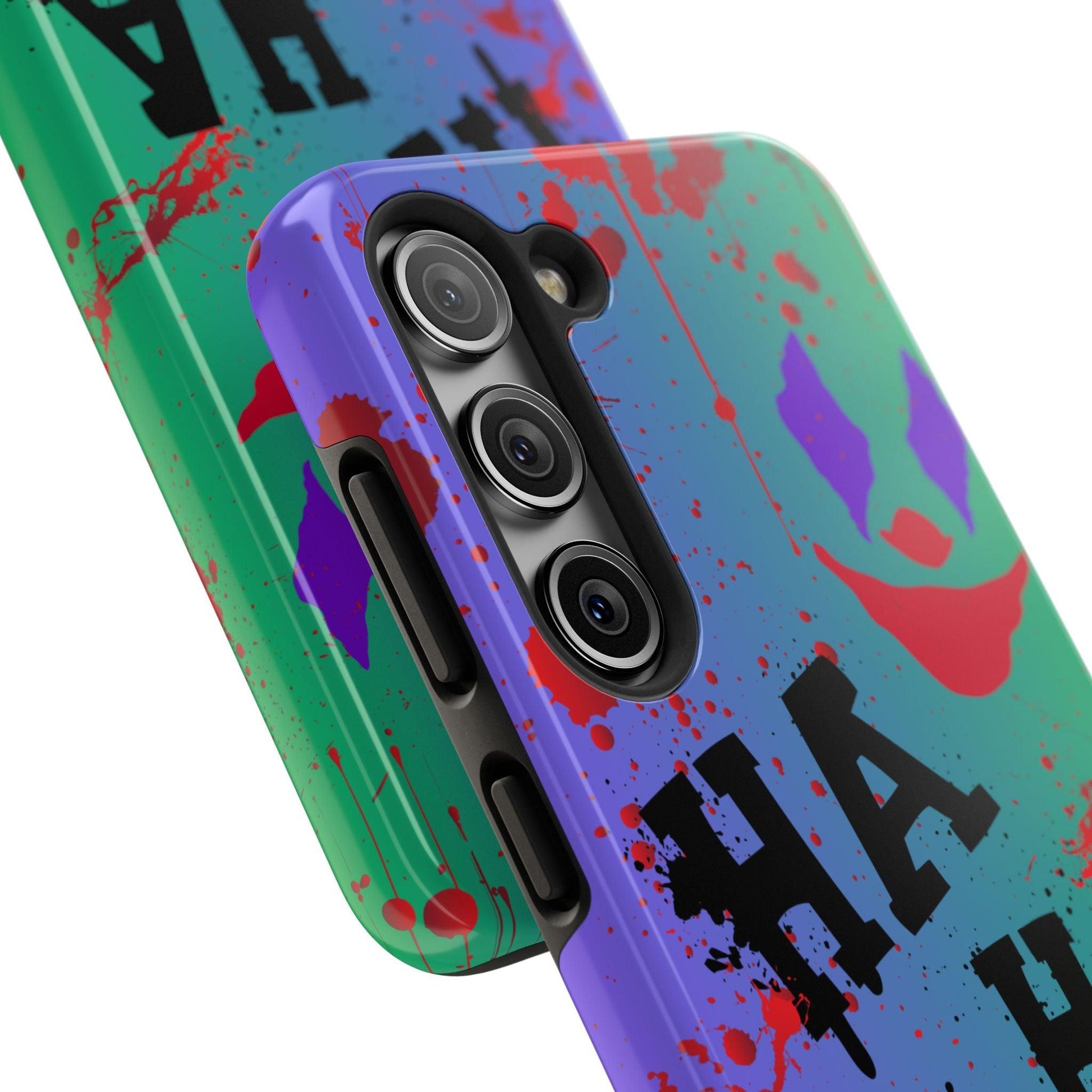 Joker-Inspired Phone Case | Green & Purple Clown Design for iPhone & Samsung - Joyful Moments Market