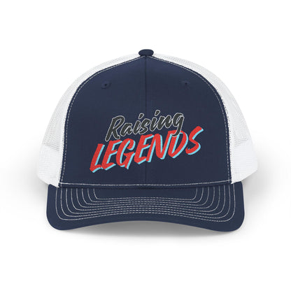 Raising Legends Hat | Embroidered Trucker Cap for Proud Parents and Everyday Heroes - Joyful Moments Market