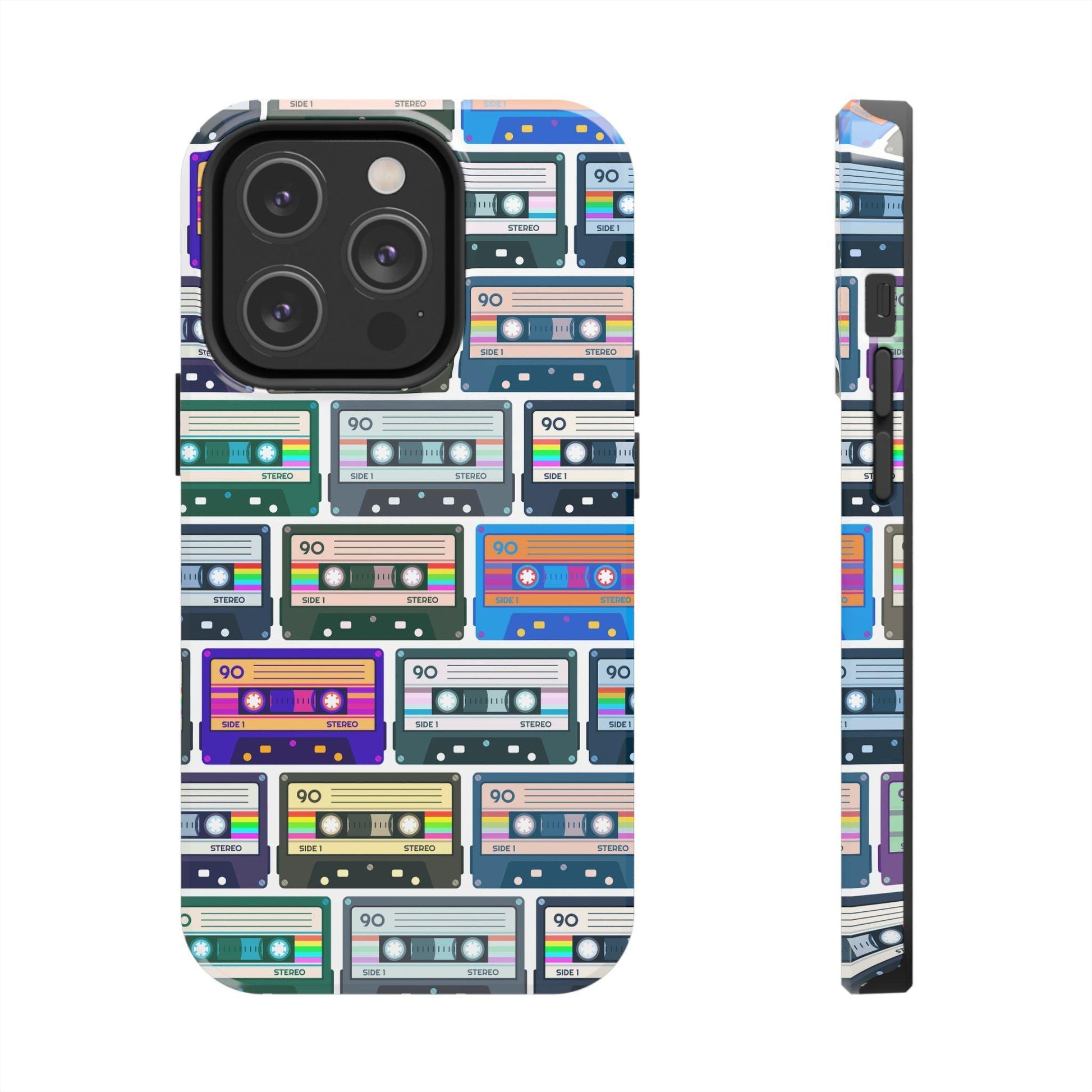 Cassette Tape Phone Case | Retro 80s & 90s Design for iPhone & Samsung - Joyful Moments Market