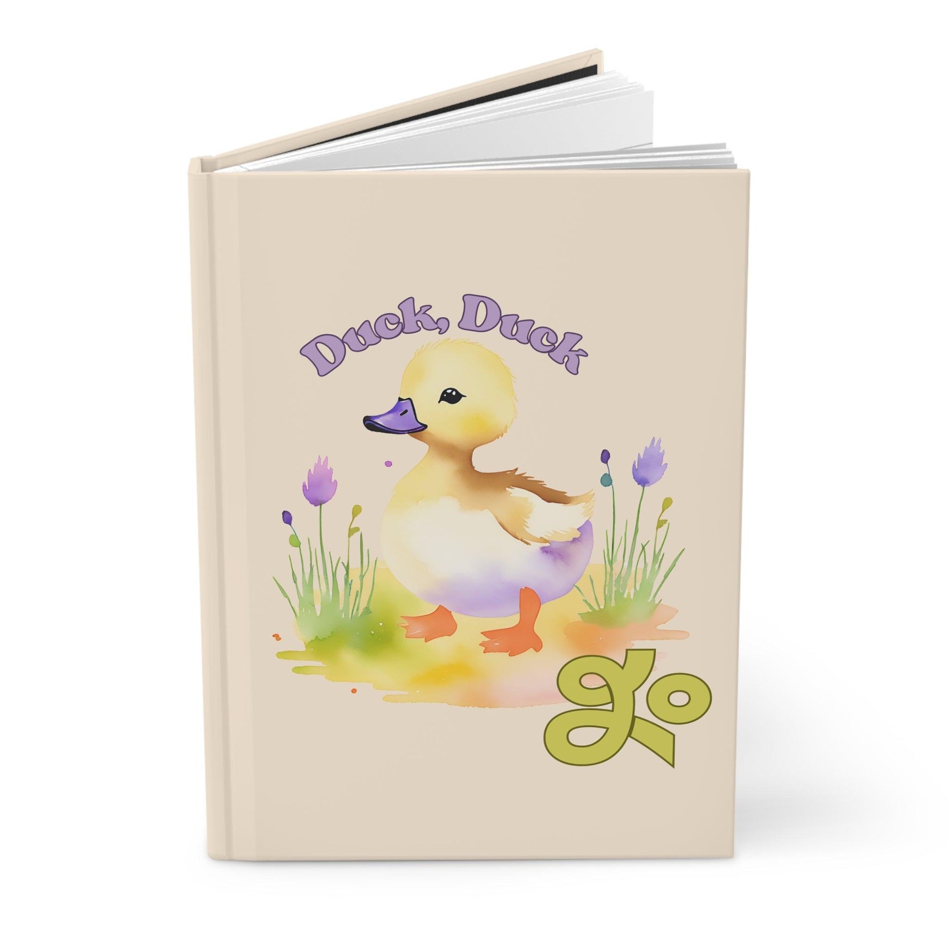 Watercolor Duck Journal | Charming Hardcover Notebook for Inspiration and Daily Reflections - Joyful Moments Market