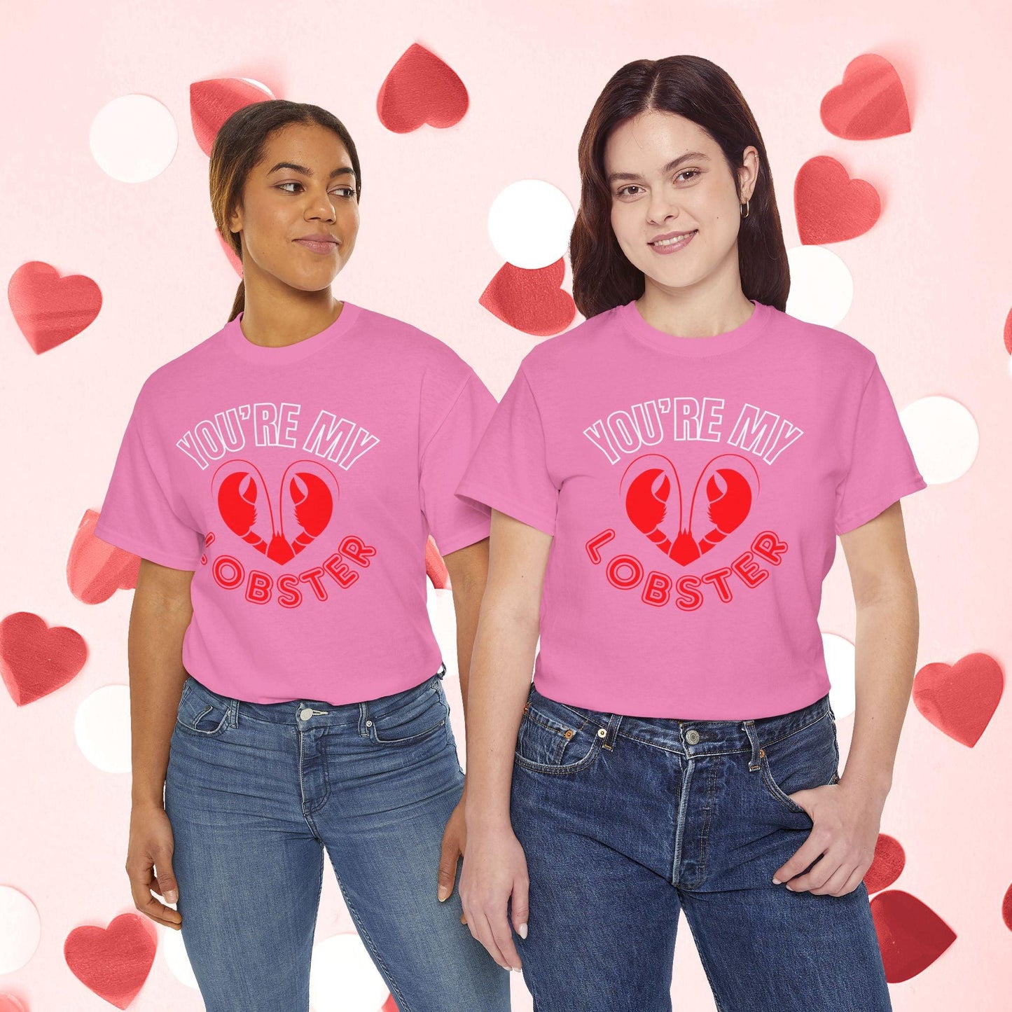 You Are My Lobster T-Shirt | Cute Valentine’s Day Gift for Couples and Friends Fans - Joyful Moments Market