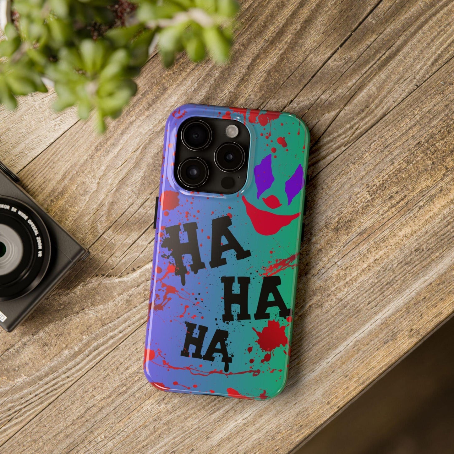 Joker-Inspired Phone Case | Green & Purple Clown Design for iPhone & Samsung - Joyful Moments Market