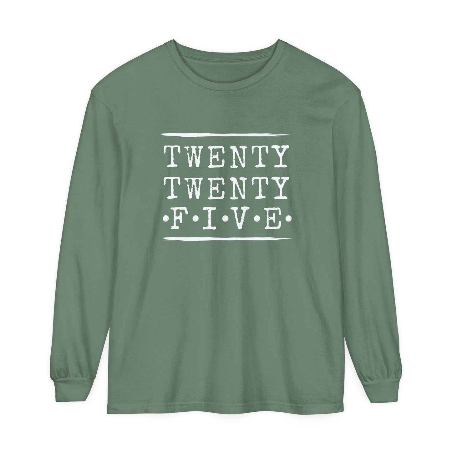 Comfort Colors Long Sleeve T-Shirt | Soft, Garment-Dyed Cotton | Celebrate 2025 in Style with Durable Comfort for Everyday Wear - Joyful Moments Market