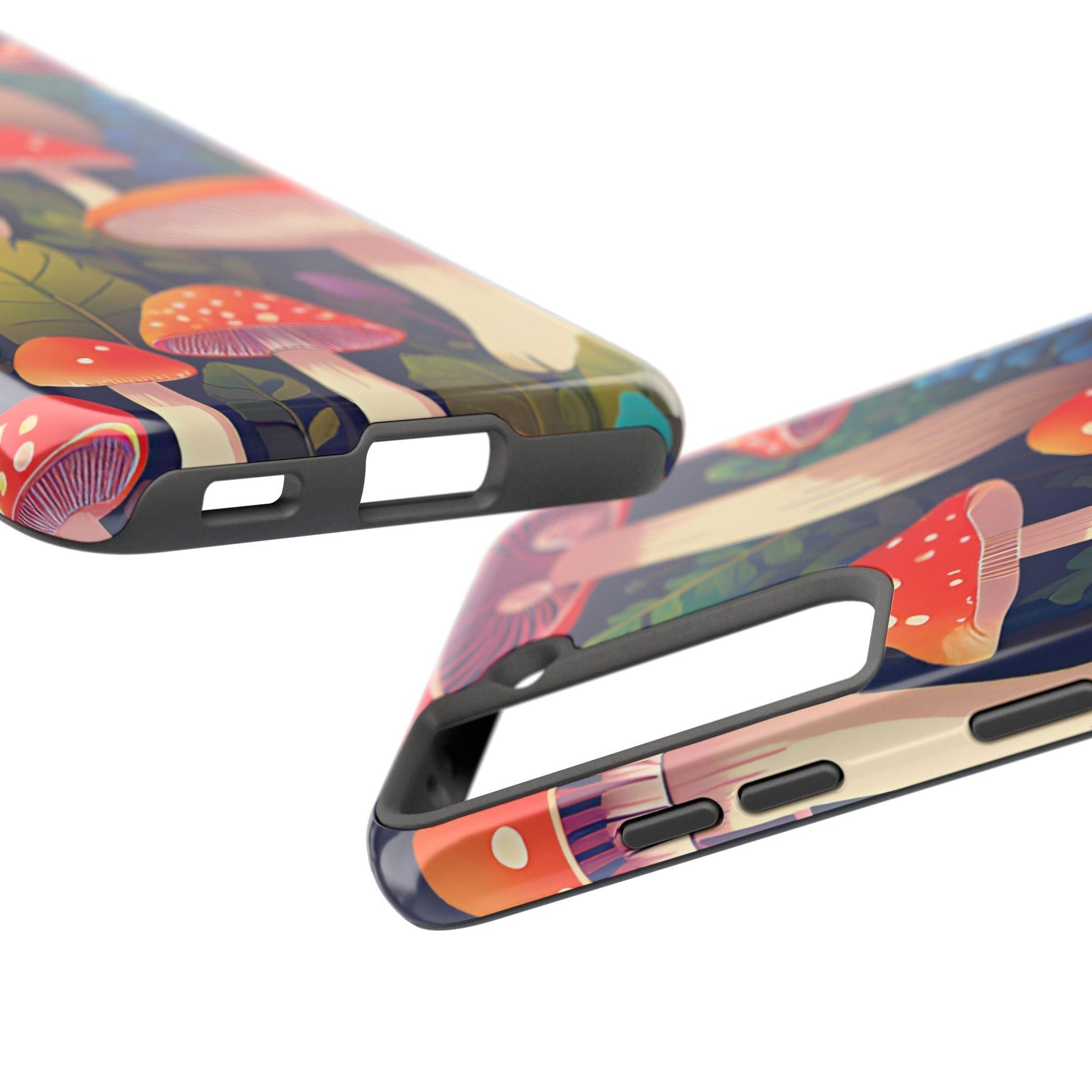 Funky Mushroom Phone Case | Retro Bold Design for iPhone & Samsung - Joyful Moments Market