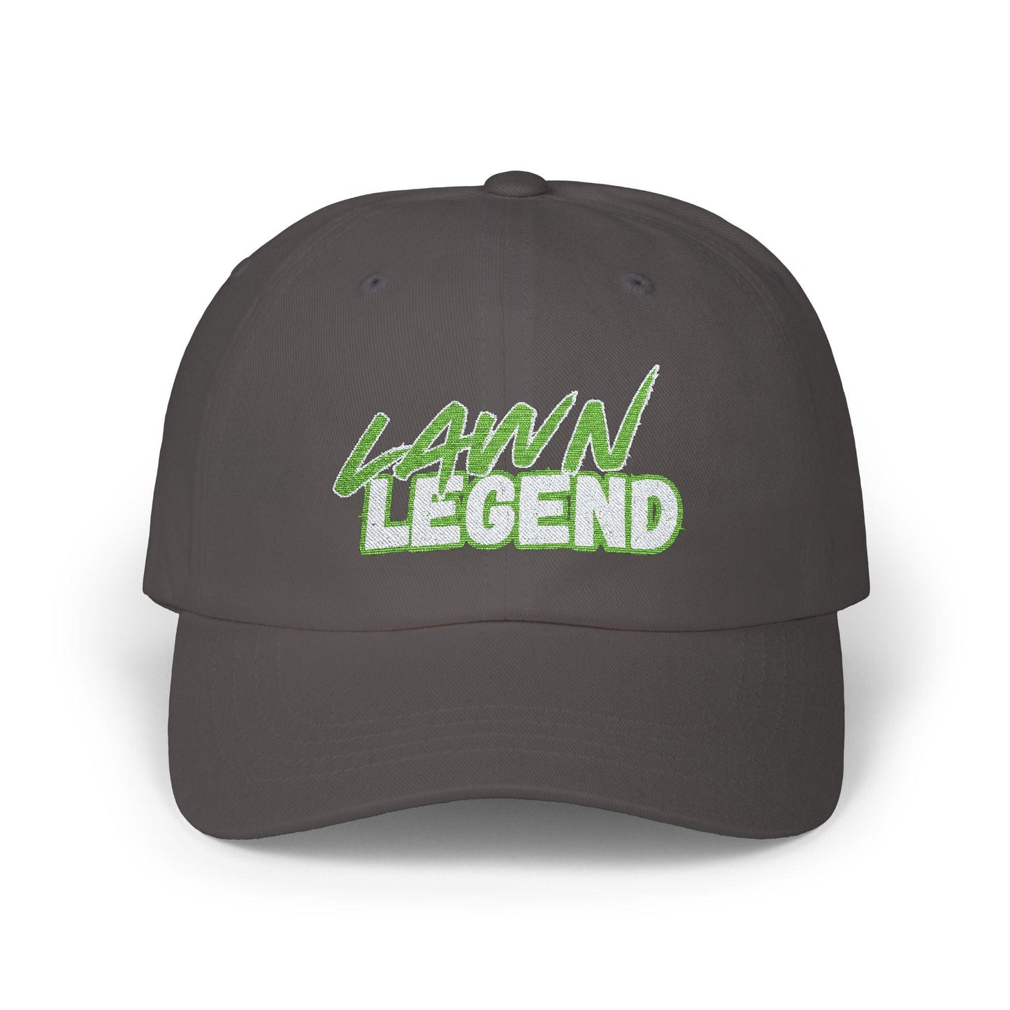 Lawn Legend Hat | Embroidered Cap for Lawn Care Pros and Green Thumb Enthusiasts - Joyful Moments Market