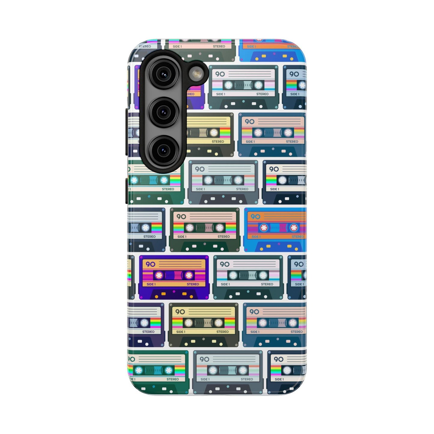 Cassette Tape Phone Case | Retro 80s & 90s Design for iPhone & Samsung - Joyful Moments Market