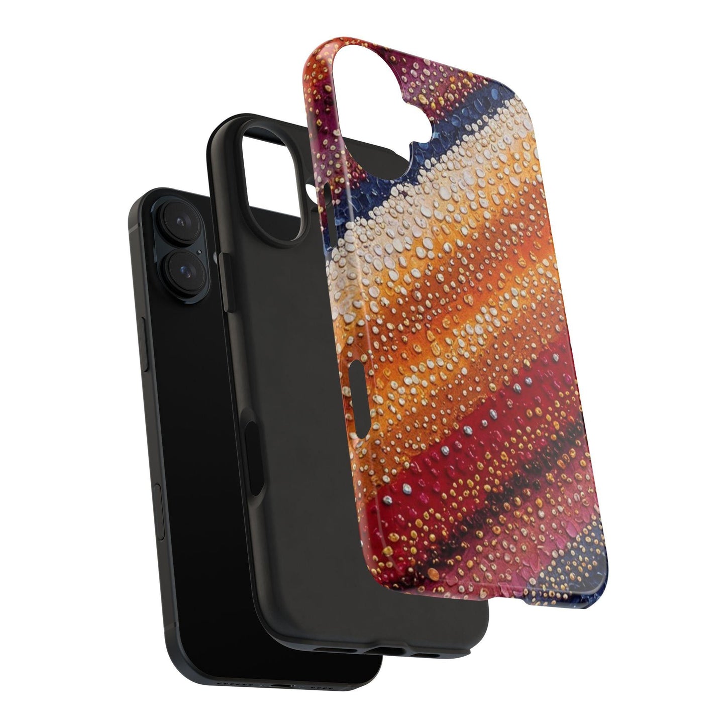 Western Blanket Phone Case | Bold Striped Design for iPhone & Samsung - Joyful Moments Market