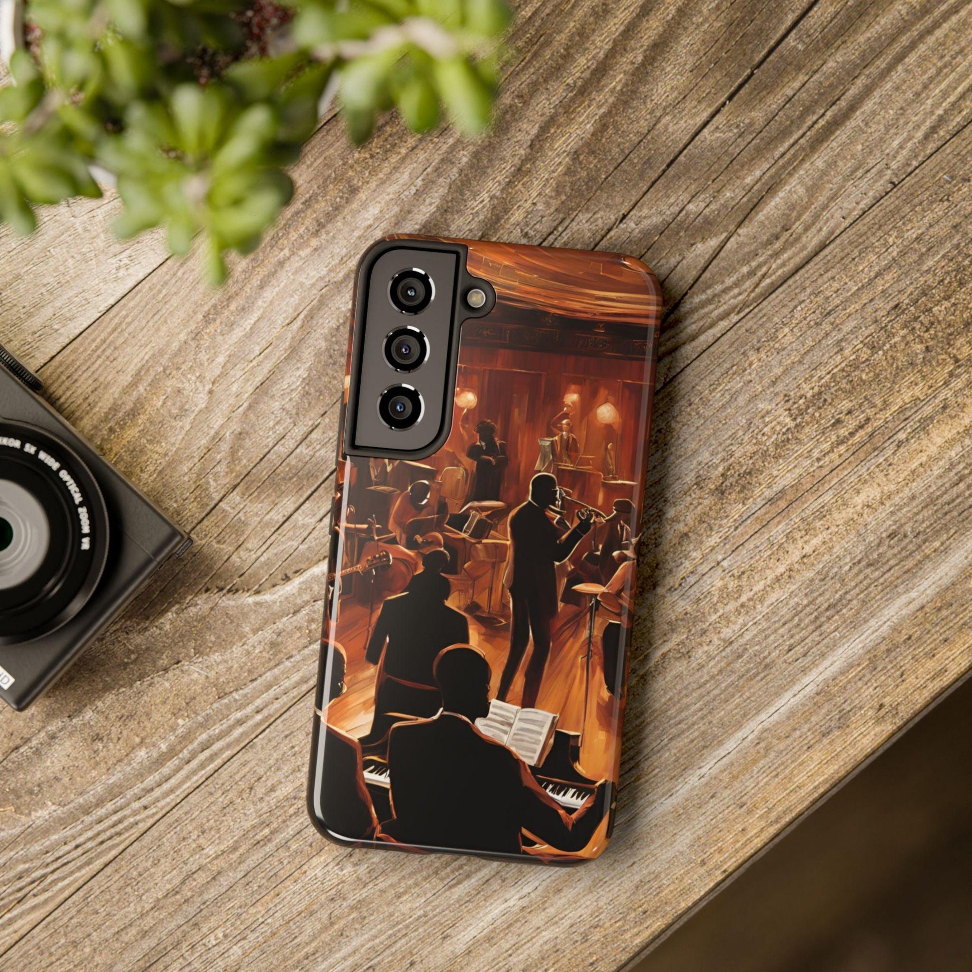 Jazz Club Phone Case | 1920s Vintage Band Design for iPhone & Samsung - Joyful Moments Market