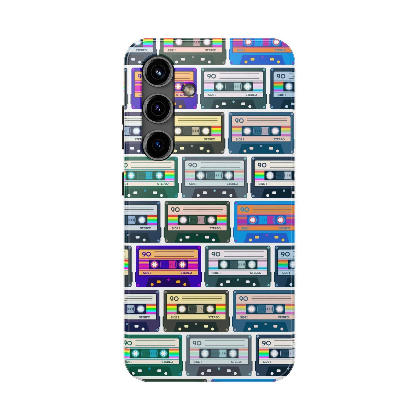 Cassette Tape Phone Case | Retro 80s & 90s Design for iPhone & Samsung - Joyful Moments Market