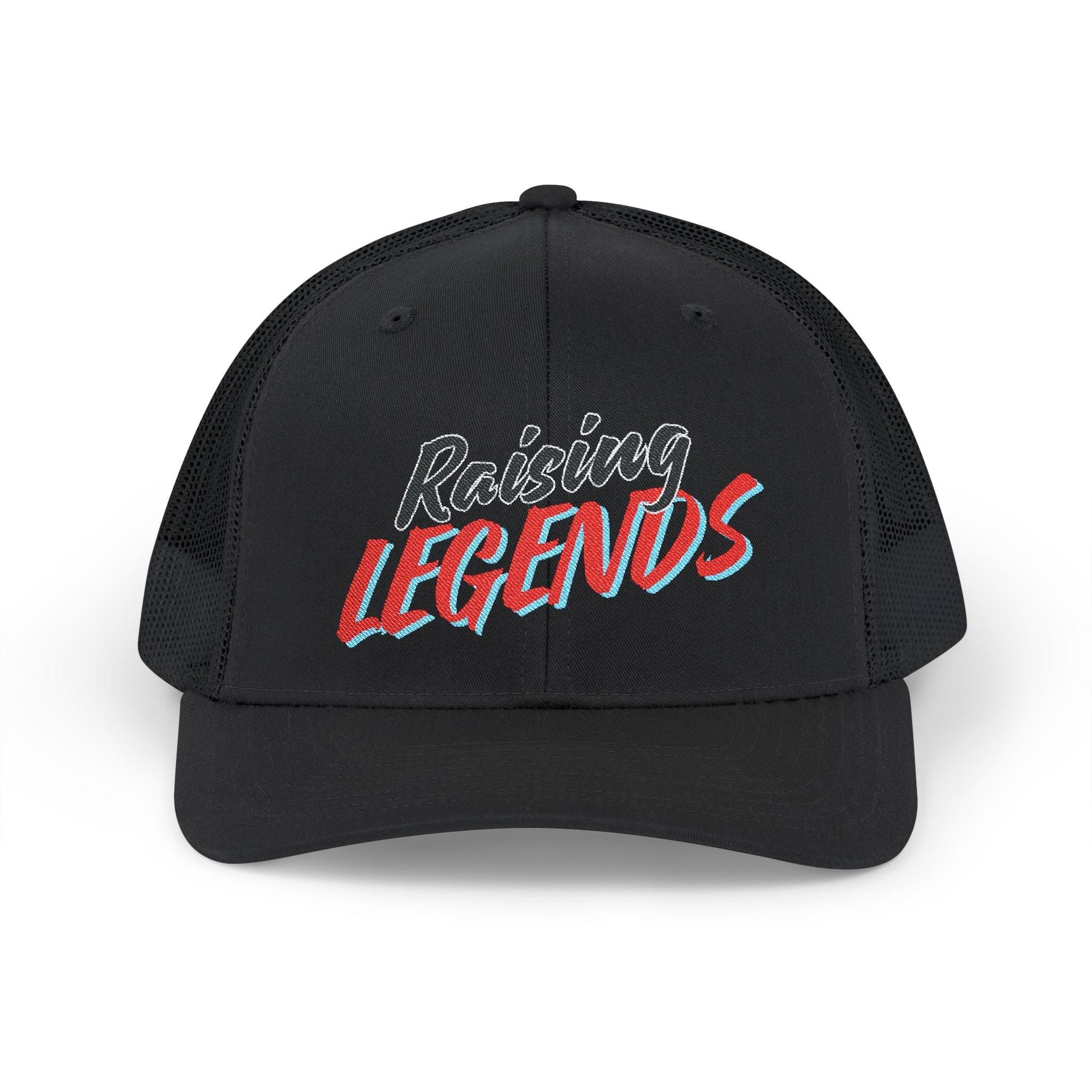 Raising Legends Hat | Embroidered Trucker Cap for Proud Parents and Everyday Heroes - Joyful Moments Market