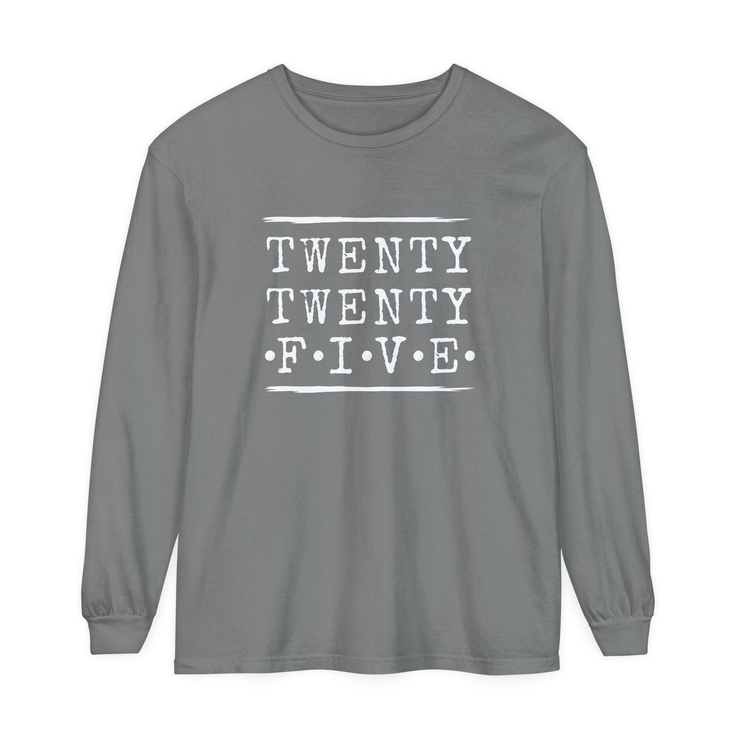 Comfort Colors Long Sleeve T-Shirt | Soft, Garment-Dyed Cotton | Celebrate 2025 in Style with Durable Comfort for Everyday Wear - Joyful Moments Market