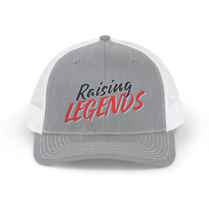 Raising Legends Hat | Embroidered Trucker Cap for Proud Parents and Everyday Heroes - Joyful Moments Market