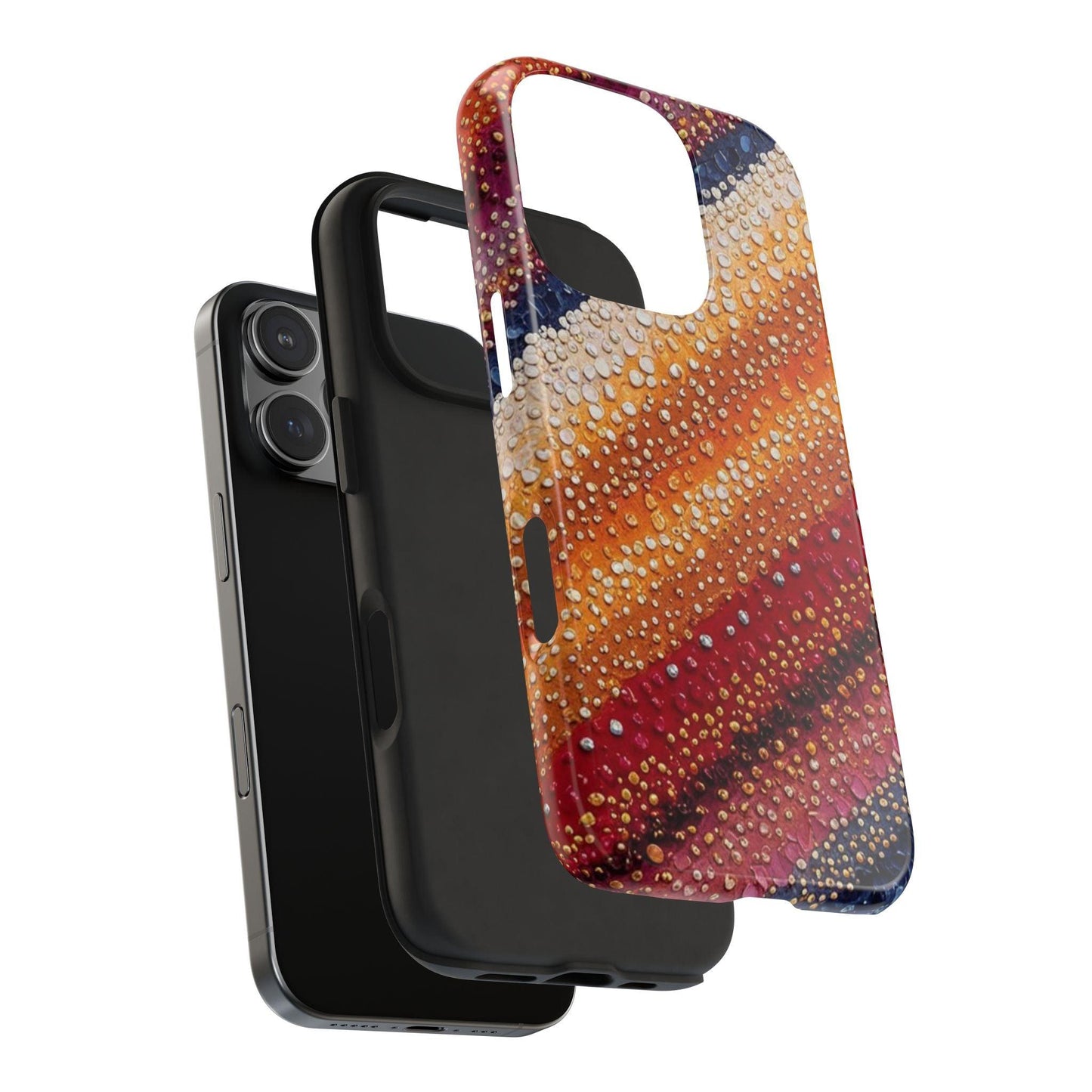 Western Blanket Phone Case | Bold Striped Design for iPhone & Samsung - Joyful Moments Market