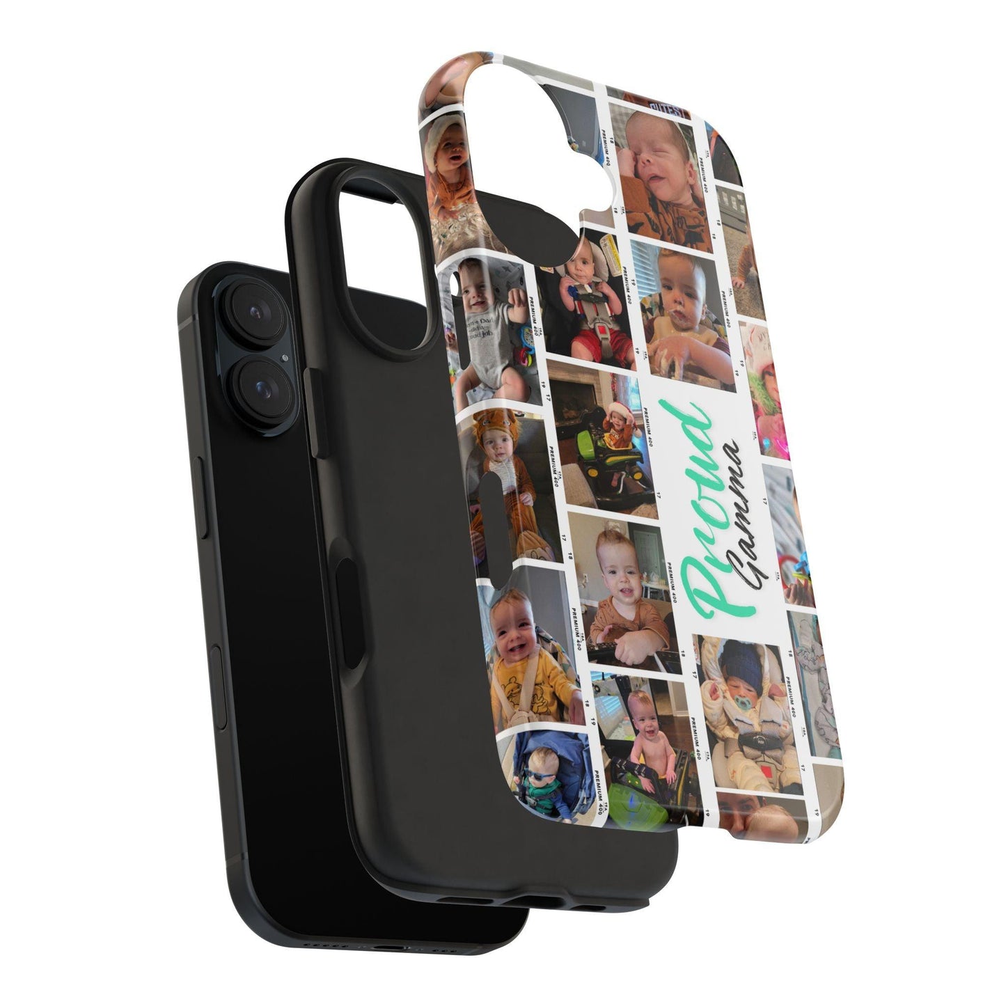 Film Reel Customizable Photo Phone Case | Showcase 23 Pictures & Add Text - Joyful Moments Market