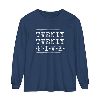 Comfort Colors Long Sleeve T-Shirt | Soft, Garment-Dyed Cotton | Celebrate 2025 in Style with Durable Comfort for Everyday Wear - Joyful Moments Market