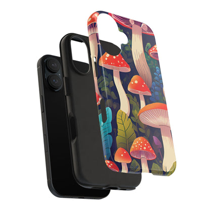 Funky Mushroom Phone Case | Retro Bold Design for iPhone & Samsung - Joyful Moments Market