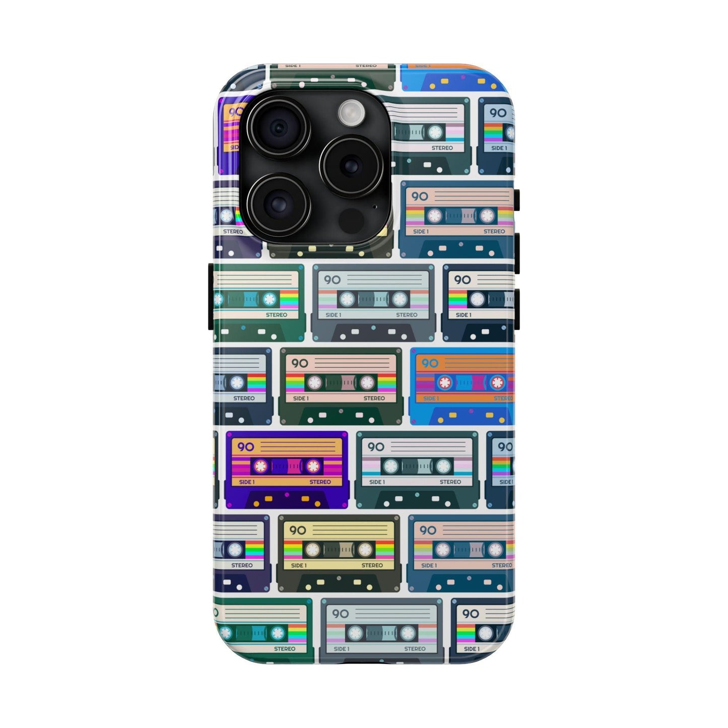 Cassette Tape Phone Case | Retro 80s & 90s Design for iPhone & Samsung - Joyful Moments Market