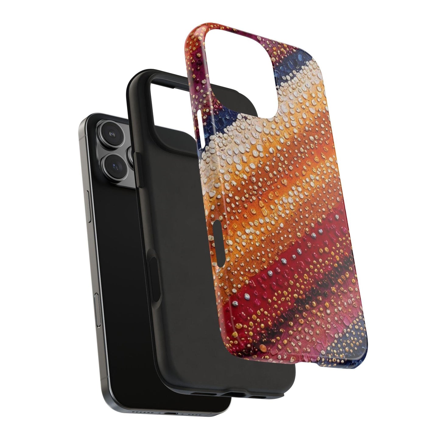 Western Blanket Phone Case | Bold Striped Design for iPhone & Samsung - Joyful Moments Market