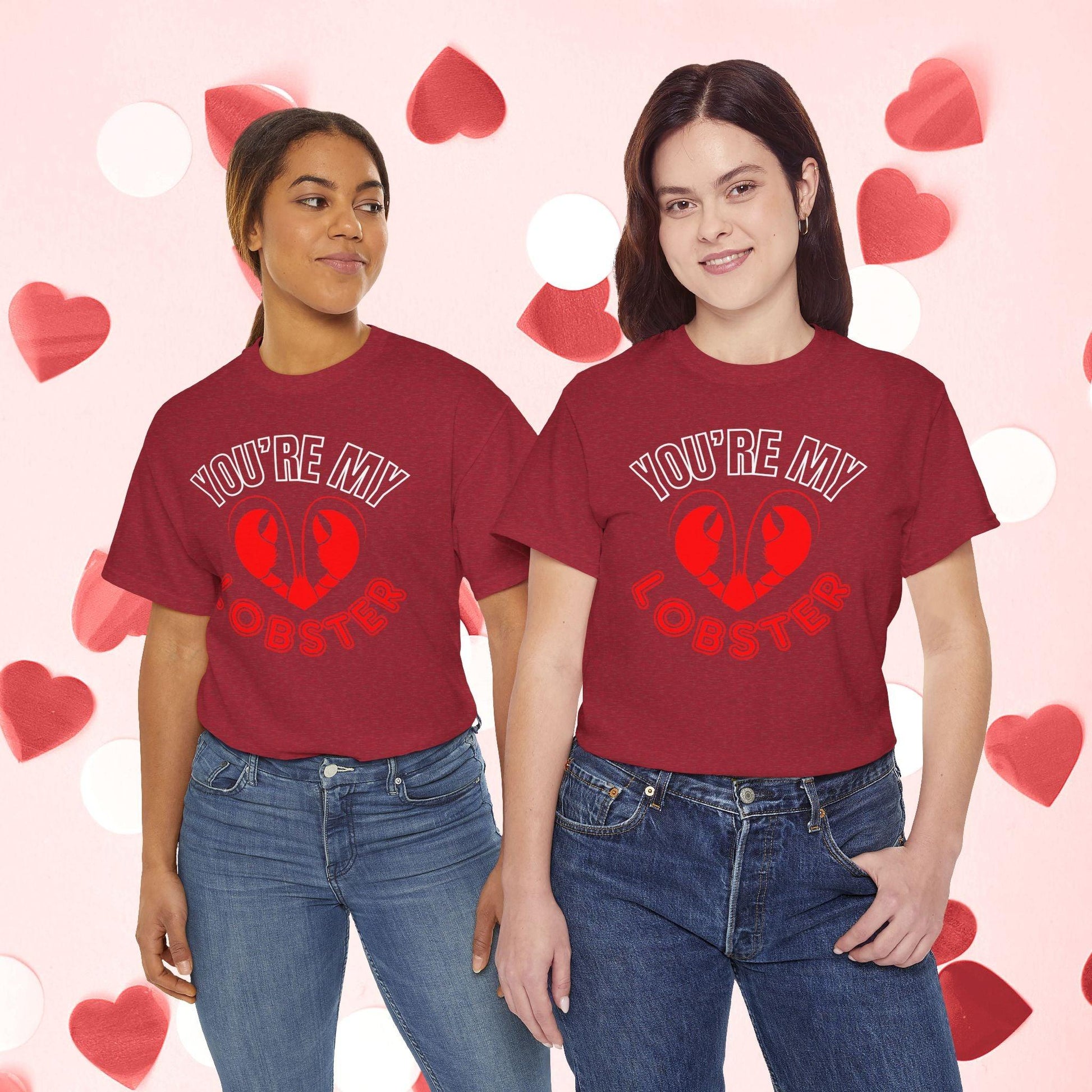 You Are My Lobster T-Shirt | Cute Valentine’s Day Gift for Couples and Friends Fans - Joyful Moments Market