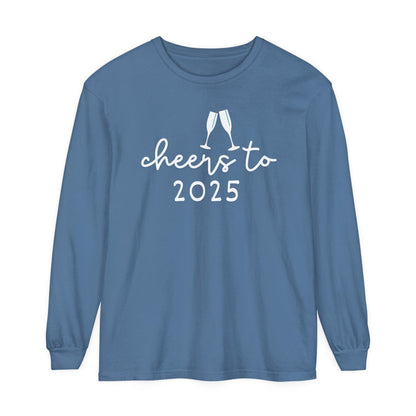 Comfort Colors Long Sleeve T-Shirt | Soft Garment-Dyed Cotton | Celebrate the New Year in Style with Cozy, Durable, Everyday Comfort - Joyful Moments Market