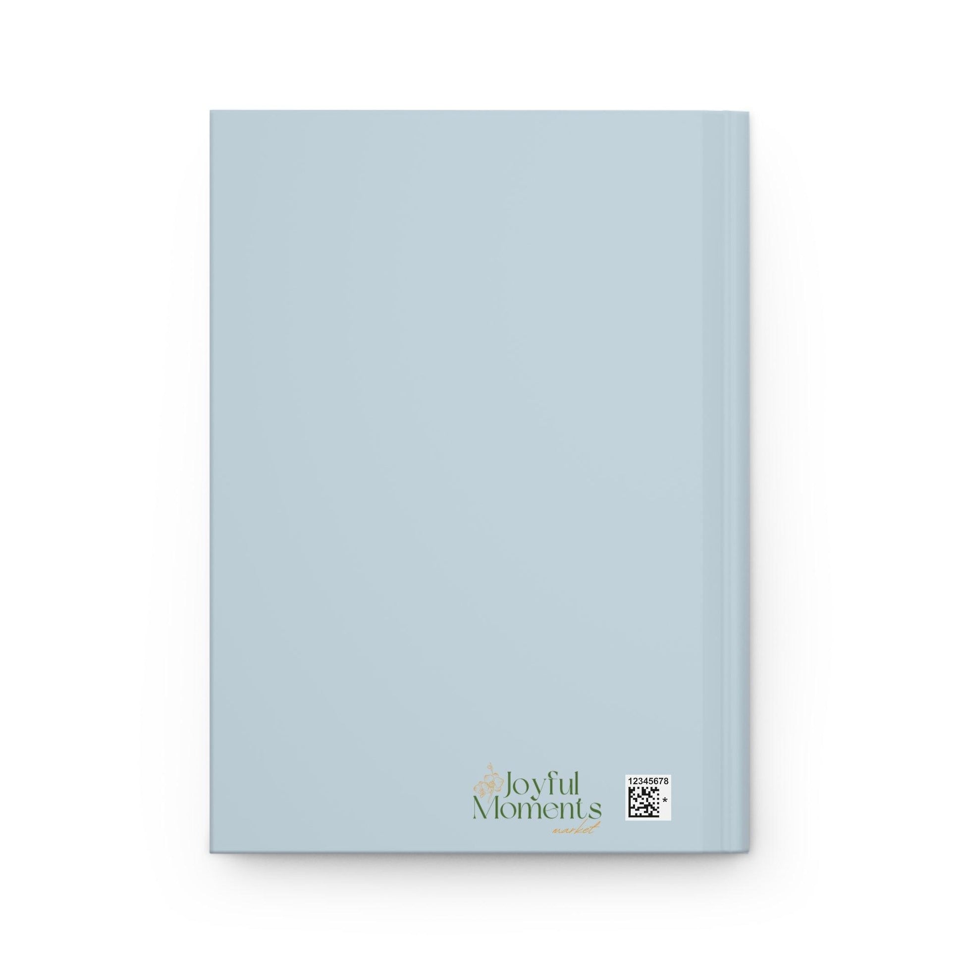 Watercolor Seal Journal | Blue Hardcover for Writing, Planning, and Creative Ideas - Joyful Moments Market