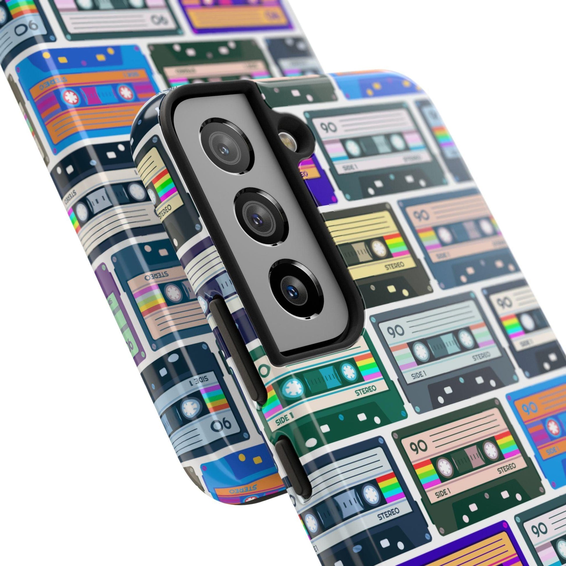 Cassette Tape Phone Case | Retro 80s & 90s Design for iPhone & Samsung - Joyful Moments Market