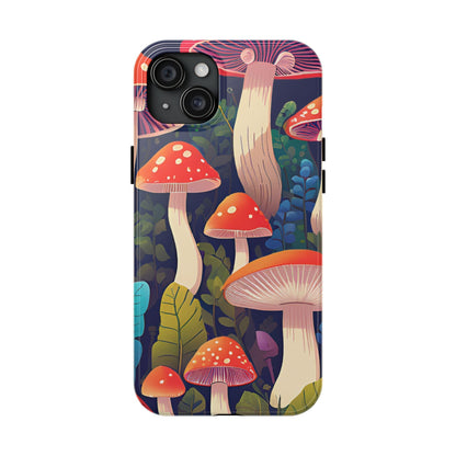 Funky Mushroom Phone Case | Retro Bold Design for iPhone & Samsung - Joyful Moments Market