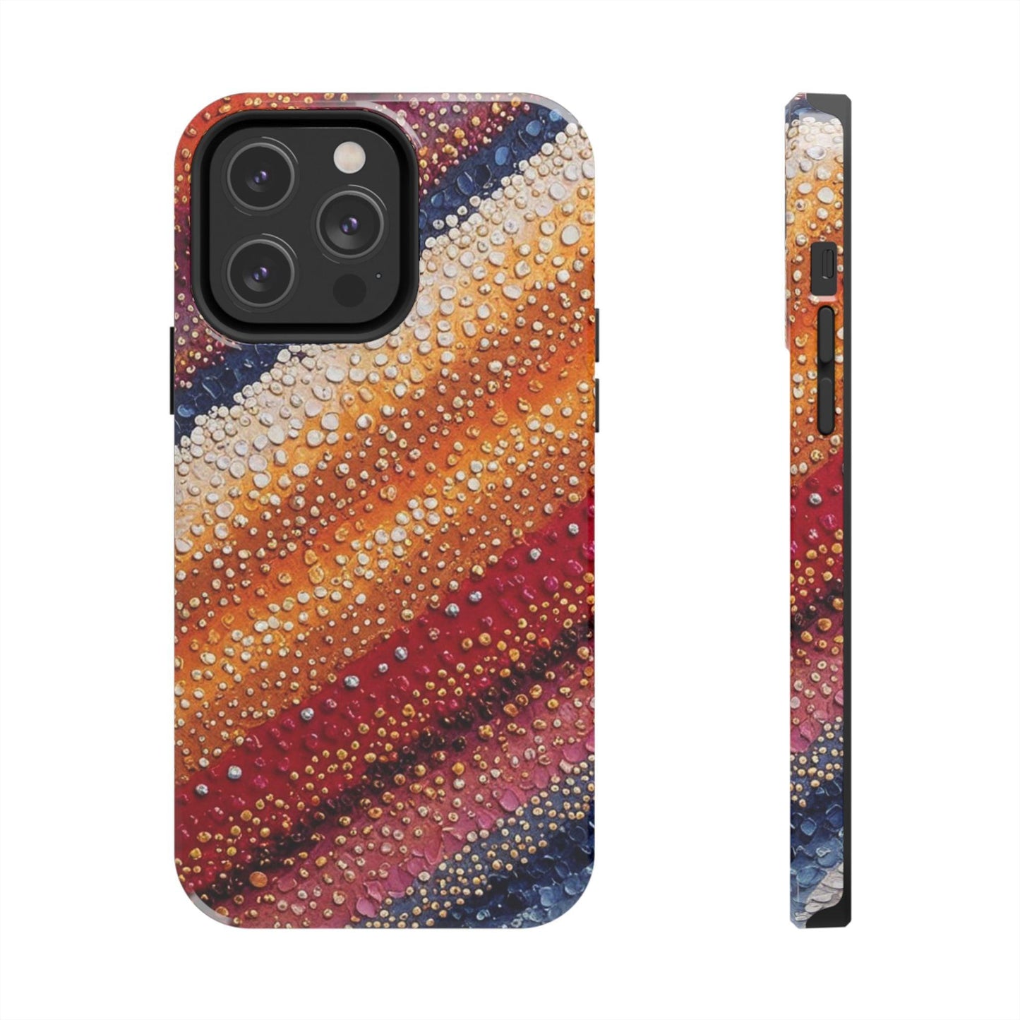 Western Blanket Phone Case | Bold Striped Design for iPhone & Samsung - Joyful Moments Market