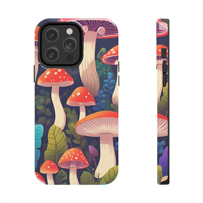 Funky Mushroom Phone Case | Retro Bold Design for iPhone & Samsung - Joyful Moments Market