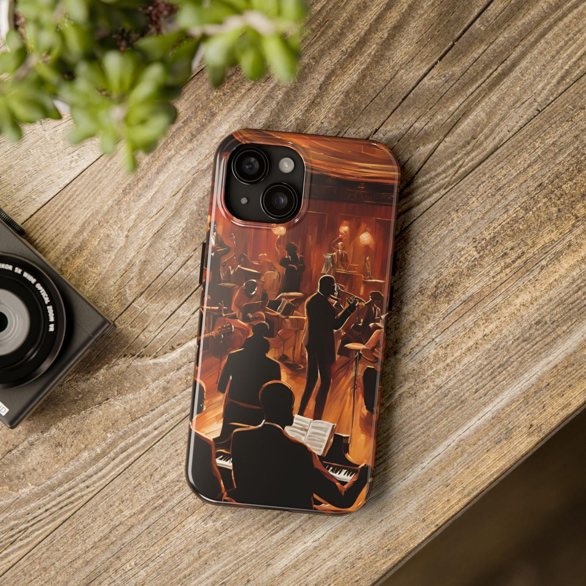 Jazz Club Phone Case | 1920s Vintage Band Design for iPhone & Samsung - Joyful Moments Market