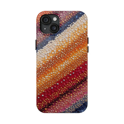 Western Blanket Phone Case | Bold Striped Design for iPhone & Samsung - Joyful Moments Market