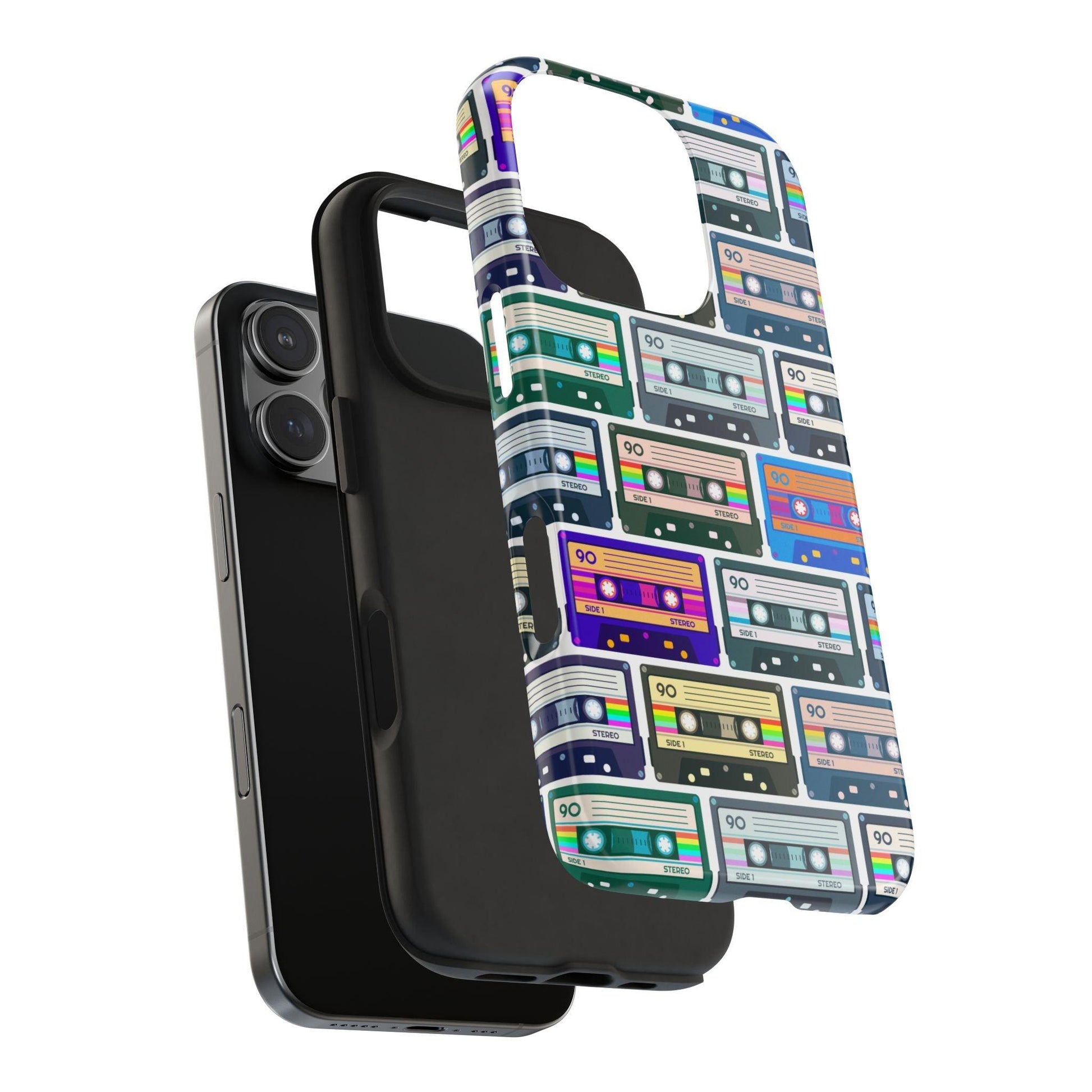 Cassette Tape Phone Case | Retro 80s & 90s Design for iPhone & Samsung - Joyful Moments Market