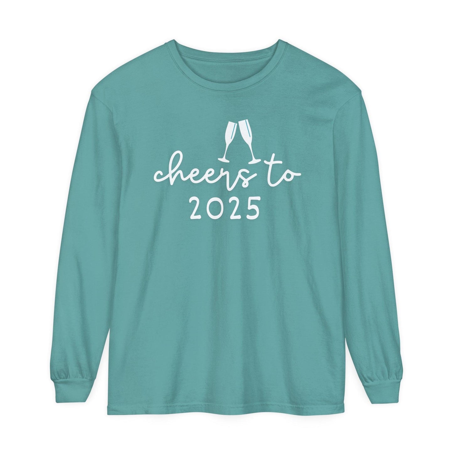 Comfort Colors Long Sleeve T-Shirt | Soft Garment-Dyed Cotton | Celebrate the New Year in Style with Cozy, Durable, Everyday Comfort - Joyful Moments Market