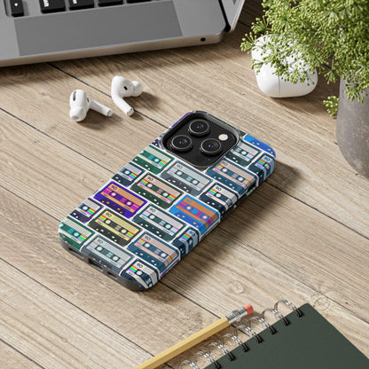 Cassette Tape Phone Case | Retro 80s & 90s Design for iPhone & Samsung - Joyful Moments Market