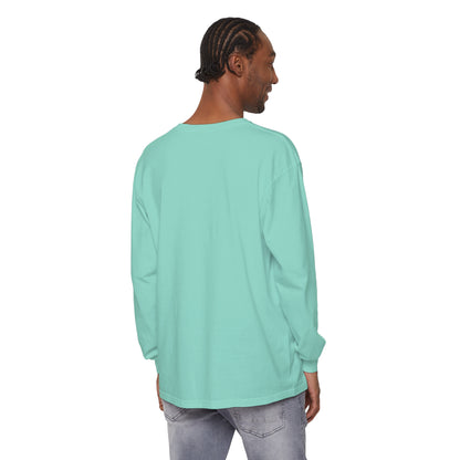 Comfort Colors Long Sleeve T-Shirt | Garment-Dyed Cotton & "Nothing to See Here" Design - Joyful Moments Market