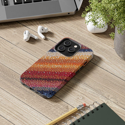 Western Blanket Phone Case | Bold Striped Design for iPhone & Samsung - Joyful Moments Market