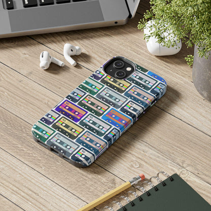 Cassette Tape Phone Case | Retro 80s & 90s Design for iPhone & Samsung - Joyful Moments Market