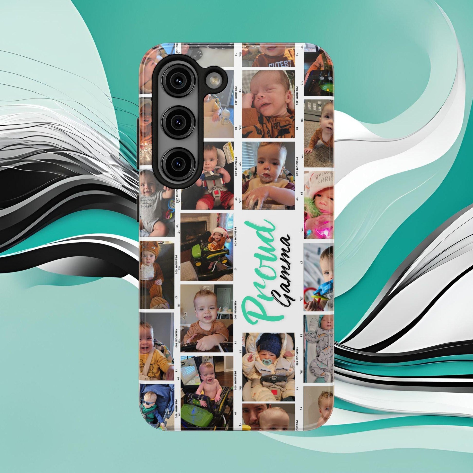 Film Reel Customizable Photo Phone Case | Showcase 23 Pictures & Add Text - Joyful Moments Market