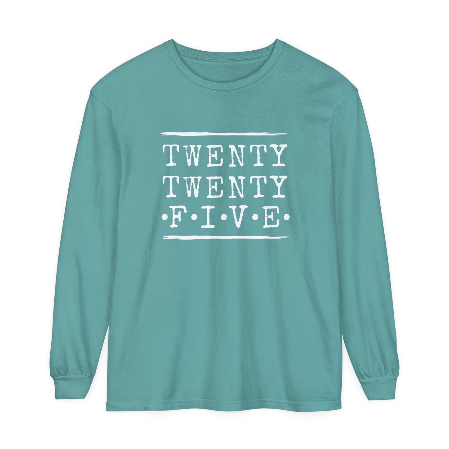 Comfort Colors Long Sleeve T-Shirt | Soft, Garment-Dyed Cotton | Celebrate 2025 in Style with Durable Comfort for Everyday Wear - Joyful Moments Market