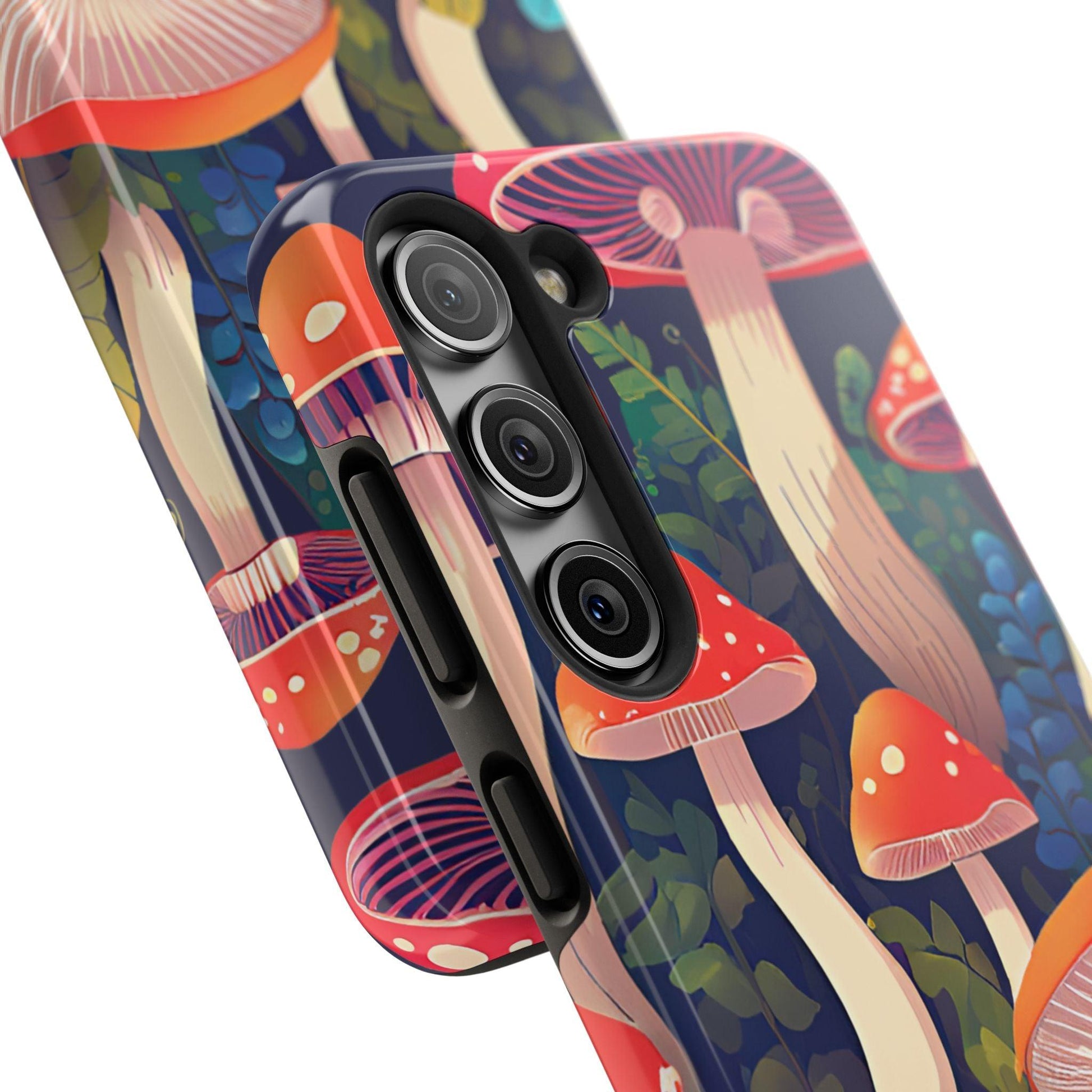 Funky Mushroom Phone Case | Retro Bold Design for iPhone & Samsung - Joyful Moments Market